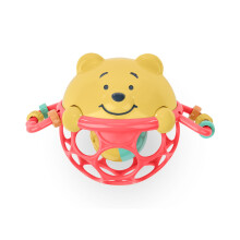 Disney Baby Winnie The Pooh Jingle & Shake Rattle Toy van Bright Starts met Easy-Grasp Oball-technologie, unisex, pasgeborenen en ouder