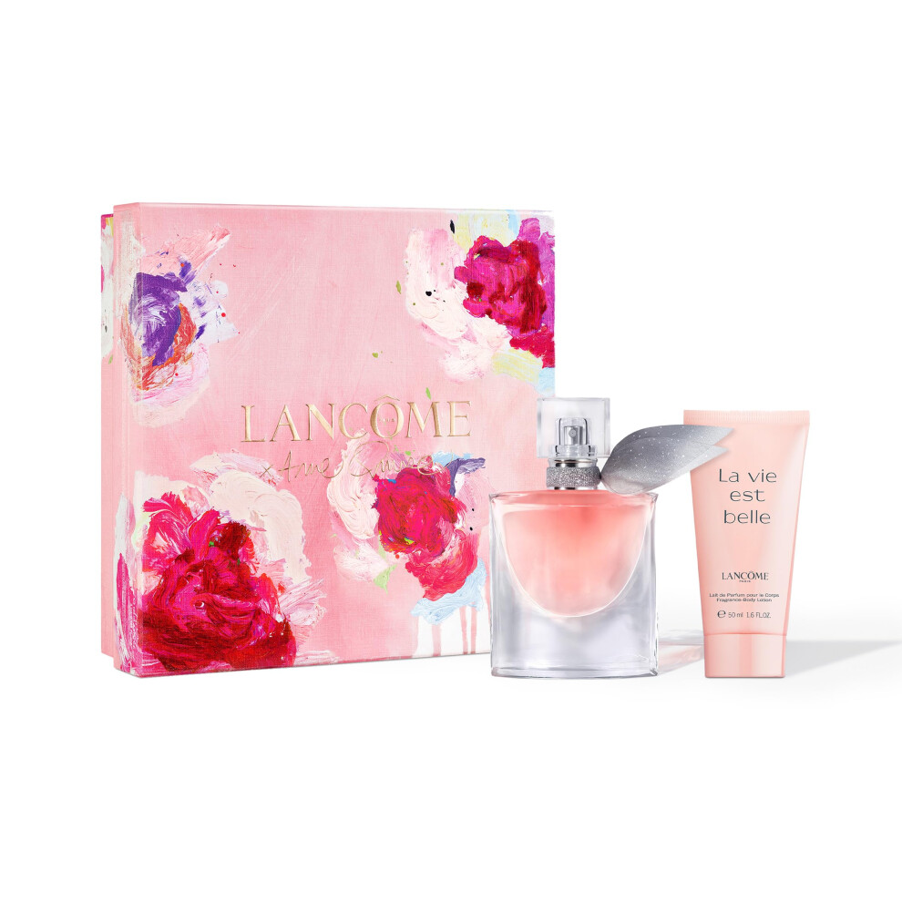 Lancme La Vie Est Belle Mother's Day Traveler Set - La Vie Est Belle Eau De Parfum Women's Perfume 1.0 Fl. Oz  La Vie Est Belle Body Lotion 1.7 F