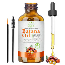Batana-l fr Haarwachstum  Bio-Dr. Sebi kaltgepresste Glasflasche, reines l zur Verdickung der Brauen, natrliche Reparatur von Haar und Kopfhaut,