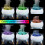 BLOIMP Essential Oil Diffuser 250ML Manet Diffuser Vulkan Diffuser Luftfuktare Dynamisk ljudupptagning Ultraljud Aromaterapi Fjrrkontroll 7-frg 4
