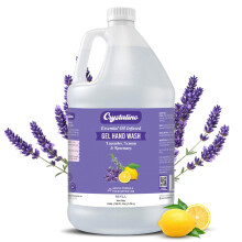 Crystalino-Lavendel-therisches l, Gallone flssige Handseife, Nachfllung (1 Gallone), ungiftige Badezimmer-Handwaschseife, Gropackung, nicht anti