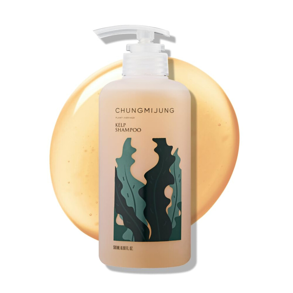 Chungmijung Conditioning Kelp Shampoo 16.9 Fl.oz / 500Ml Balancing & Soothing Cleanser With Laminaria Japonica & Mung Bean For Sensitive Itchy