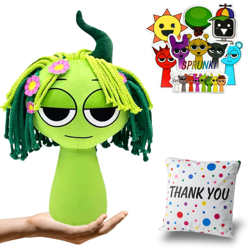 Toy En Peluche Sprunki - 12 Poup Es De Personnage En Peluche Premium Avec 50 Autocollants Et Sac Cadeau | Soft Pluxies For Kids Room Decor Willin-image