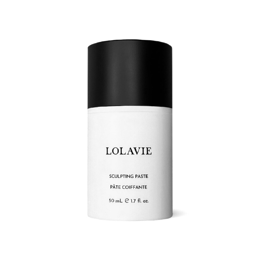 LolaVie Sculpting Paste - 1.7 oz - Hair Styling Paste for Flexible Touchable All-Day Hold & 72-Hour Frizz Control - Matte Finish - Color Safe -