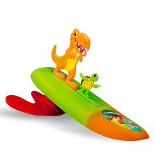 Surfer Dudes Legends & Surfer Pets Wave Powered Mini-Surfer Pet and Surfboard Beach Toy - Tofino Rex and Coral