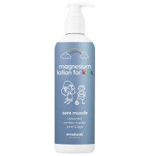 M3 Naturals Muskelkater-Magnesiumlotion fr Kinder mit Arnikal | Hilft bei der Entspannung. Beruhigt mde Beine. Untersttzt einen erholsamen Schlaf