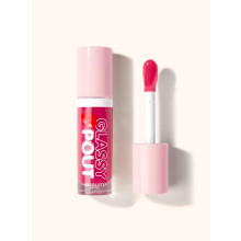 Absolute New York Glassy Pout Lippenl, langanhaltende Feuchtigkeit, ultra-glasiger Glanz, nicht klebriges Lippenl (MLGL03 Perky)