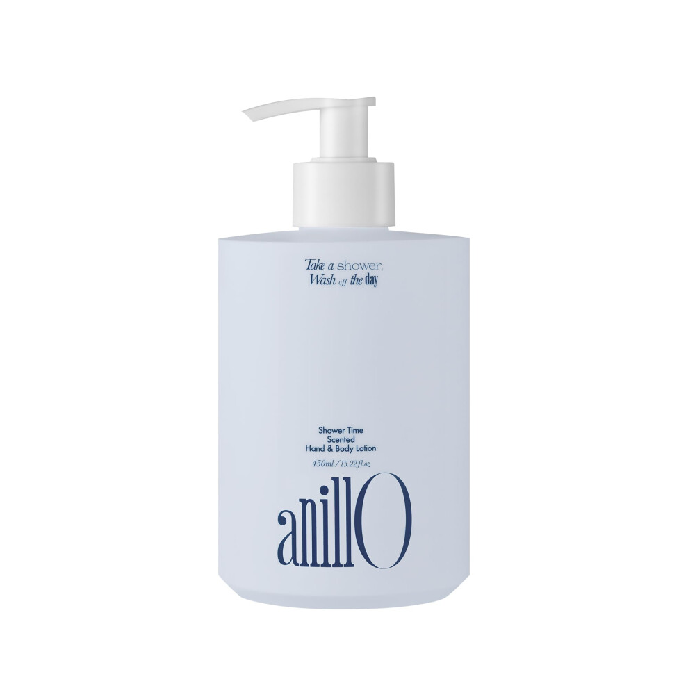 Anillo Blue Shower Time Scented Body Lotion - Vegan Hand & Body Lotion With Ceramide & Botanical Oils Free From Paraben Silicone Sulfate Agav