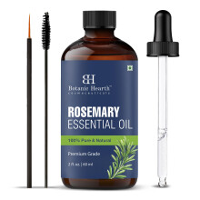 therisches Rosmarinl von Botanic Hearth | 100 % reine und natrliche Premium-Qualitt | 2 fl oz (60 ml) | Fr Haare, Kopfhaut, Haut, Augenbrauen un