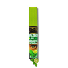 Alma Belleza Bergamot Olio Mascara - impermeabile arricchito con panthenol e silicone - formula nutriente e di lunga durata per ciglia voluminose