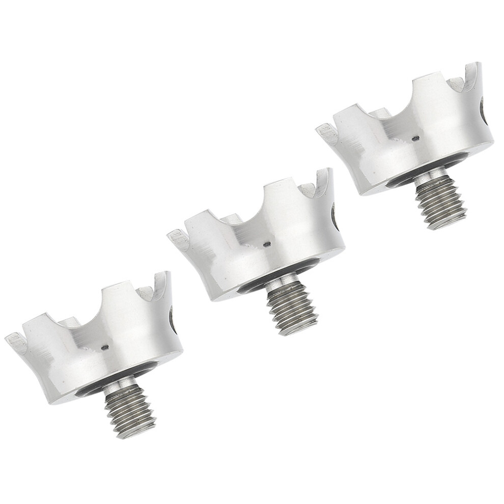 3 Pcs Stainless Steel 3/8 Inch Interface Non Slip Camera Tripod Spike For Manfrotto Gitzo 6921324625493