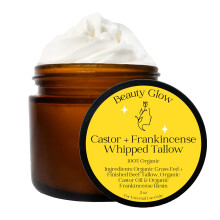 Frankincense & ricinolja Ntktt talg grsmatad och frdig organisk fuktighetskrm fr hud som terfuktar och ger nring fr sprucken torr hud.