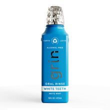 Denti bianchi grinocchi di risciacquo orale 16 fl oz respiro fresco colluto