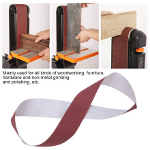 10 Stück Aluminiumschleifgurtbänder 740x40mm Schleifkörner-Optionen für die Holzbearbeitung