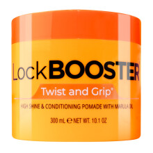 Factor de estilo Booster Booster Twist & Grip Braid Gel (10.1 oz.) Con aceite de marula-Gel de trenzado de cabello sin escamas sin escamas sin escama