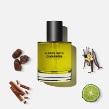Eternal parfum oils - A Date With Cinnamon insp av Khamara Qahwa | Lngvarig parfymolja fr kvinnor och mn (unisex) - 50 ml med 30 ml en dadel m