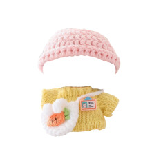 Tj til dukker Tilbehr Kawaii Outfit St 3 stykker sweater Velegnet til 15 cm 17 cm dukke Stilfuldt dukketj st erstatningsnglering (ingen duk
