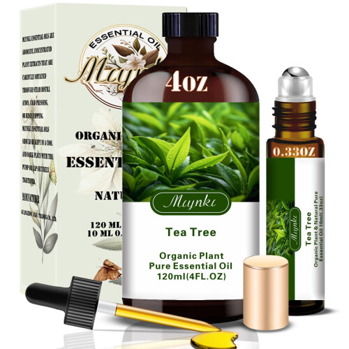 Tea Tree Geurolie - 4.33oz (130ml) - 100% Pure voor Diffusers, Kaarsen en Aromatherapie