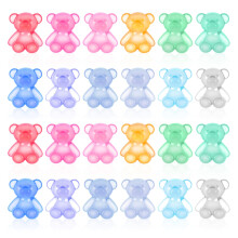 300 PCS Medvídci pro počítání, Mini Teddy akrylové figurky na dekorace