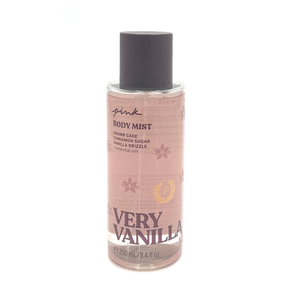 Victoria's Secret Pink Body Mist Very Vanilla 8.4 Fl Oz