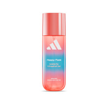 adidas Vibes Happy Feels Fragrance Hair & Body Mist voor dames Stemmingsverhogende tonen van jasmijnthee en grapefruitschil voor elke gelegenheid