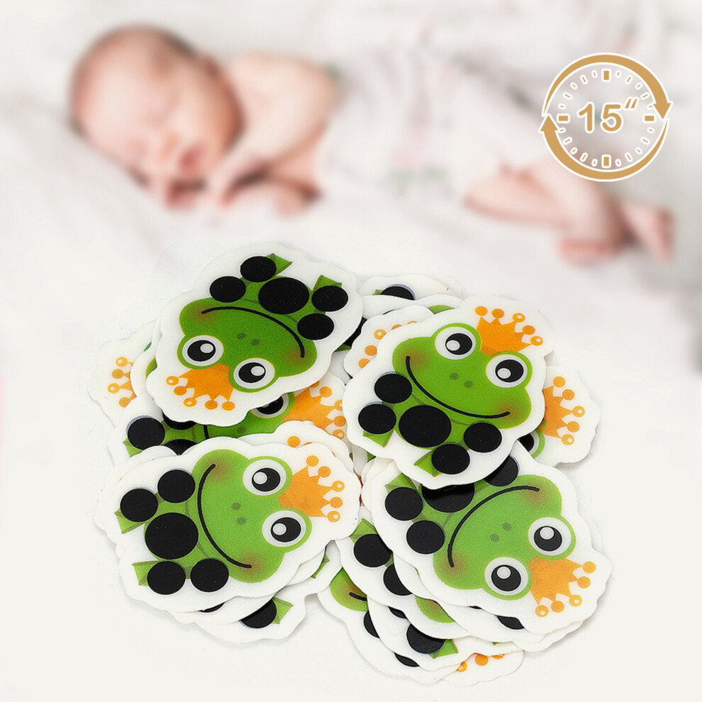 20pcs Children Kids Lovely Cartoon Baby Care Flexible Body Fever Forehead Thermometer Sticker