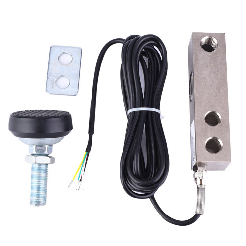 Shear Beam Load Cell Sensor Weighing Sensor with Shielded Cable 2000KG 1