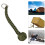 Security Protecting Round Umbrella Rope Key Ring Self Defense Ball Keychain(Green) 8