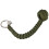 Security Protecting Round Umbrella Rope Key Ring Self Defense Ball Keychain(Green) 2