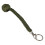 Security Protecting Round Umbrella Rope Key Ring Self Defense Ball Keychain(Green) 3