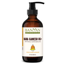 Banyan Botanicals Maha Ganesh Oil+ Bio-Tiefengewebsmassagel Beruhigendes Massagel fr die Gesundheit von Muskeln und Gelenken 8 Unzen GVO-f