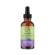 ORS Olive Huile Braidzone Fertilizing s   rum avec lavande acai et biotine pour les cheveux et le cuir chevelu 2 oz (1)