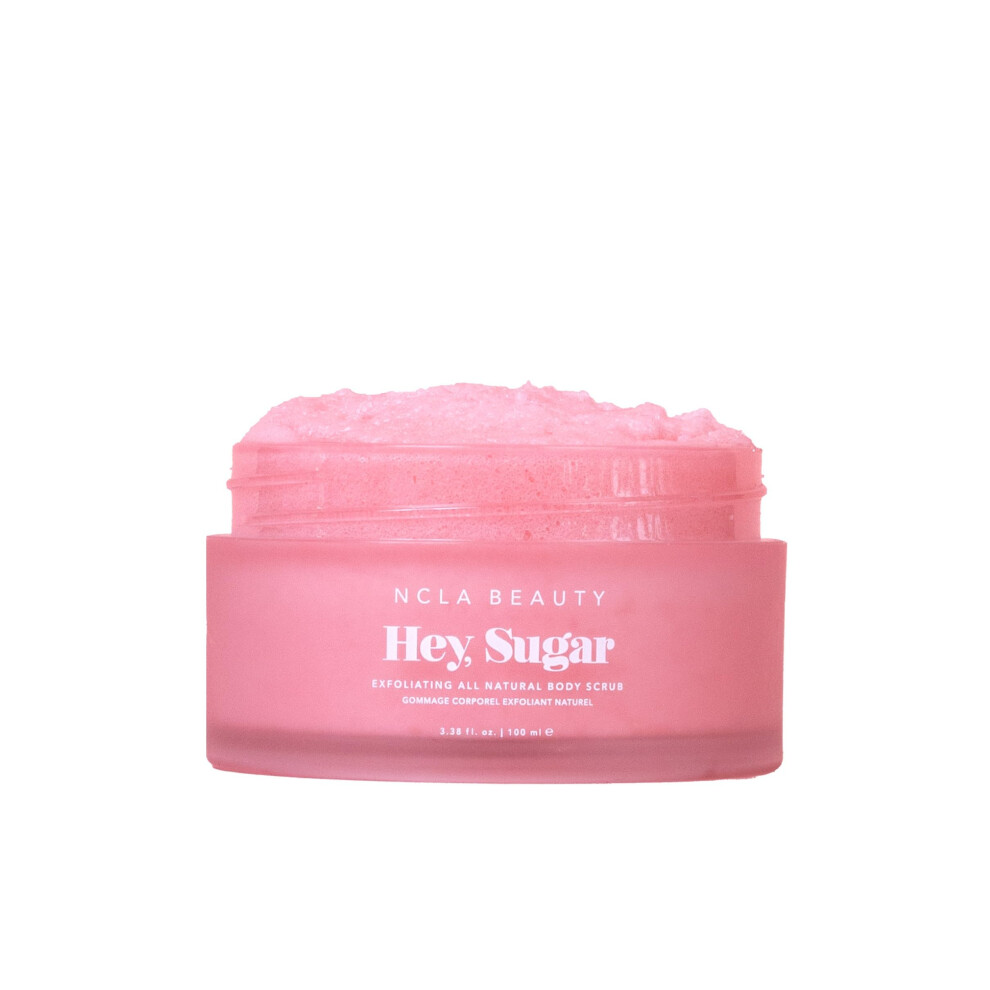 Ncla Beauty Ncla - Hey Sugar Body Scrub | Smooth Exfoliate Hydrate Skin | Shea Mango + Cocoa Butters | Vegan Cruelty-Free Clean Skincare (Pink Champagn