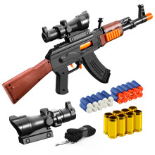 Balas macias brinquedos armas para meninos brinquedo arma sniper rifle com vista cordo realista brinquedo espuma blasters brinquedos legais para