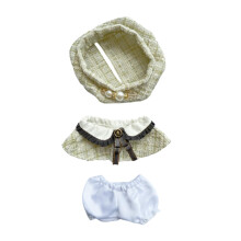 Tj til dukker Tilbehr Stilfuldt outfit st 4 til 15 cm dukkedragt mini luksus kappe tj til nglering Dukke tj st udskiftning (ingen dukke)