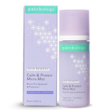 Patchology Skin Remedy Calm & Protect Micro Mist feuchtigkeitsspendendes Gesichtsspray mit Ectoin-Probiotika und Pflanzenmischung parfmfrei ve