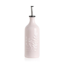 Frasco dispensador de azeite de cermica Sweejar 20 onas Galheteiro de leo opaco de alvio protege para reduzir a oxidao Adequado para armaze