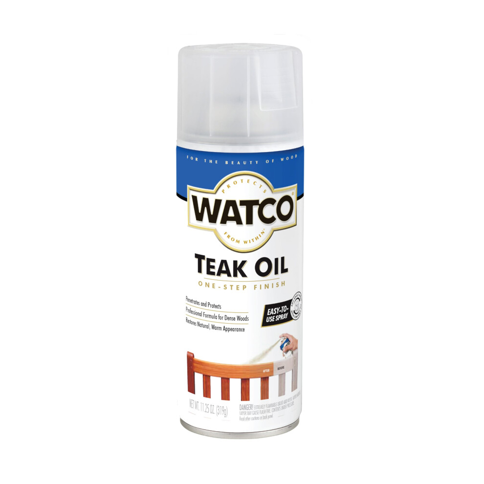 Watco Tek Huile Wood Finish Spray 11,25 oz transparent