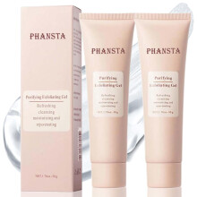 Gel Esfoliante Purificante - 50g Gel Esfoliante de Enzimas Purificantes Suaves para Rosto Facial Cuidados com a Pele Umidade Planta Conforto Suav