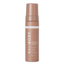 Bali Body Instant Tan Mousse | Dark self tanner  streak-free with quick-dry tanning | Chocolate-tinted sunless tanner with Natural looking fake t