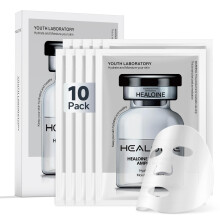 HEALOINE Hyaluronsure-Gesichtsmaske mit Niacinamid Gesichtsmaske fr die Nacht, gleichmiger Hautton, Gesichtsmaske fr Frauen, feuchtigkeitsspende