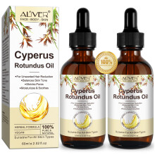 Cyperus Rotundus Oil for Hair Removal  2PCS 100% Pure Natural Body and Facial Hair Removal for Women  Reduces Unwanted Hair Growth After Shave  S