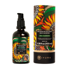 De Ayurveda-ervaring iYURA Balaayah Black Gram Body Booster Oil - Tea-Garden Blend | Ayurvedische massage- en vochtinbrengende lichaamsolie | Lux