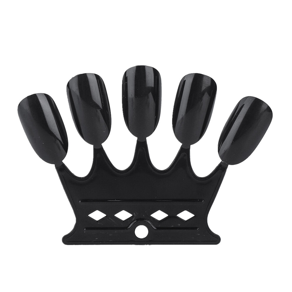 50pcs Nail Art Practice Tips Manicure Polish Gel Color Display Nail Polish Showing Tool 2#