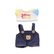 17 cm dukketjsst (ingen dukke) 2 stykker kjoleoveralls outfitst til 6,7 tommer dukkest Sd modetjstilbehr til 1./2./3. generations dukkeleg