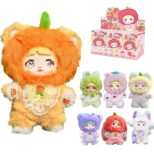 Xidondon nommi interessante srie de frutas bonito vinil rosto boneca design aleatrio figuras de ao brinquedos colecionveis ????decoraes pa