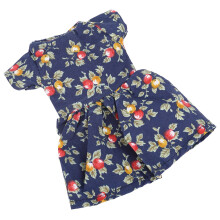 Fashionable Homemade 14.5 Inch Doll Skirt Dress Clothes Gift for Little Girls (Blue Print)