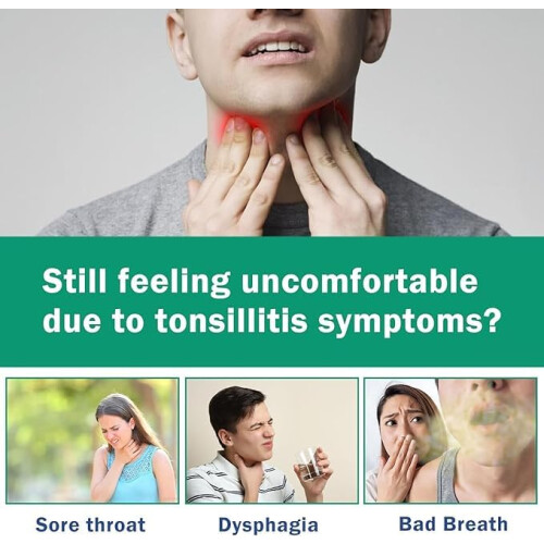 Tonsil Spülung - Entferner von Tonsilstein Mundwasser 1