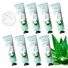 Wenjlyj 8pcs gel de aloe vera para la cara y la piel alae vera gel hidratando despus de la crema solar para el tamao de viaje locin hidratante par
