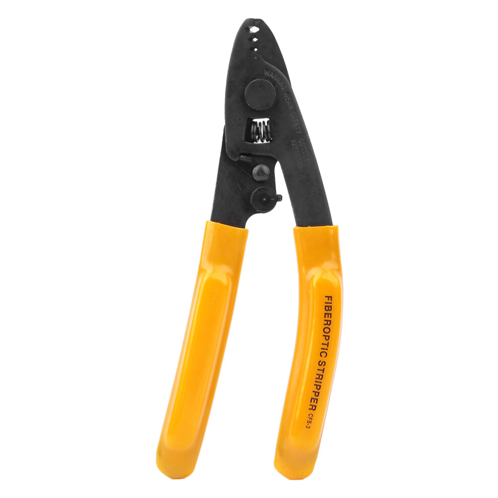 Fiber Optic Stripping Pliers 3 Port Hole Ergonomic Hand Stripper With Hex Socket Wrench 6921324631425